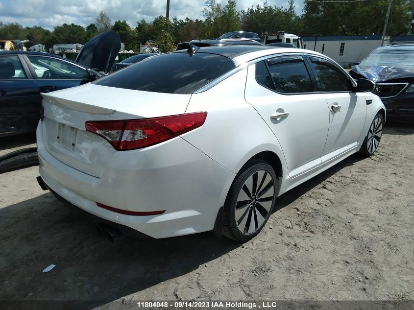 2013 Kia Optima Sx VIN: KNAGR4A61D5392572 Lot: 11804048X