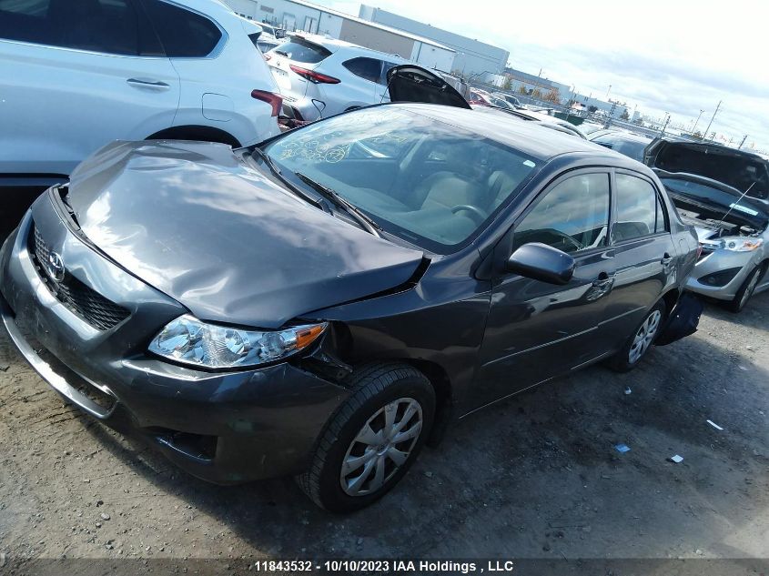 2009 Toyota Corolla Ce/S/Le VIN: 2T1BU40E49C134108 Lot: 11843532X