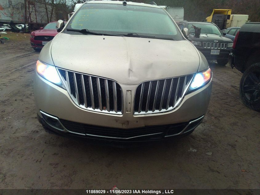 2011 Lincoln Mkx VIN: 2LMDJ8JK1BBJ25247 Lot: 11869029X