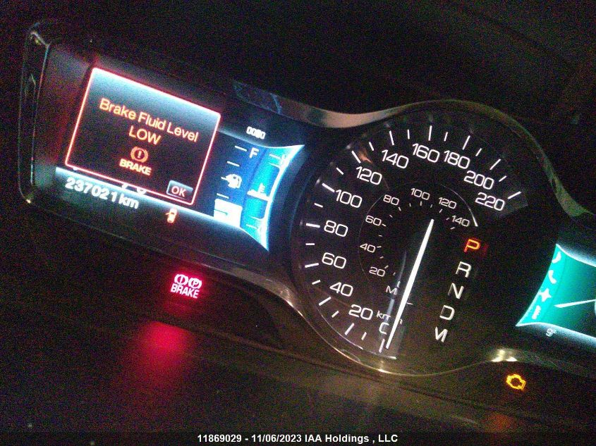 2011 Lincoln Mkx VIN: 2LMDJ8JK1BBJ25247 Lot: 11869029X