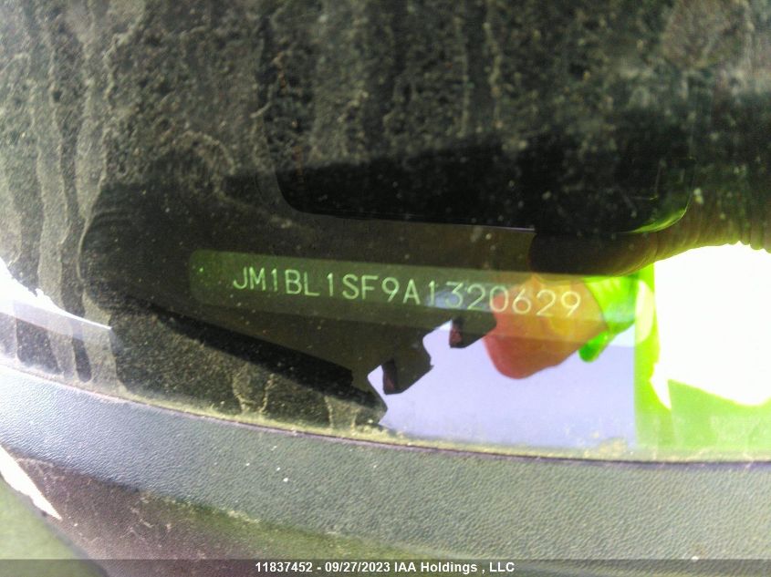 2010 Mazda Mazda3 Gx/Gs VIN: JM1BL1SF9A1320629 Lot: 11837452X