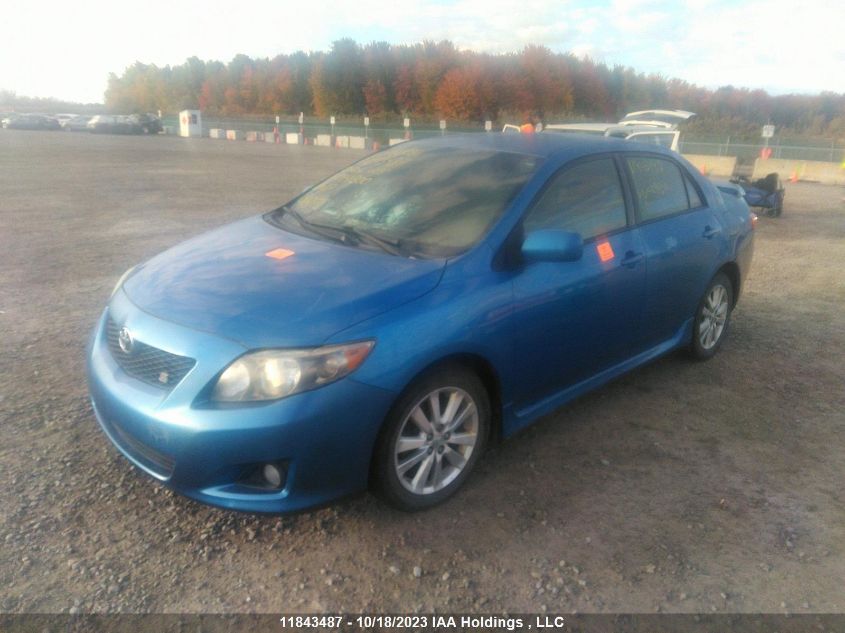 2009 Toyota Corolla Ce/S/Le VIN: 2T1BU40E39C094300 Lot: 11843487X