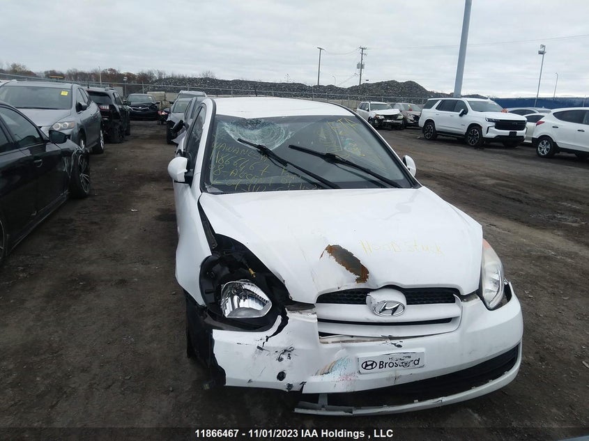 2008 Hyundai Accent L/Gl/Gl W/Sport Pkg VIN: KMHCN35C48U079112 Lot: 11866467X