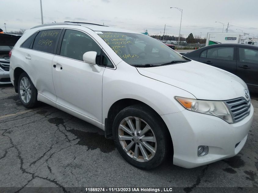 2010 Toyota Venza VIN: 4T3ZA3BB0AU034845 Lot: 11869274X