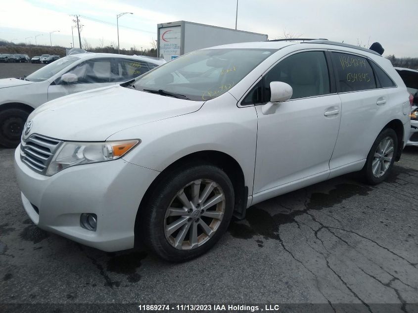 2010 Toyota Venza VIN: 4T3ZA3BB0AU034845 Lot: 11869274X