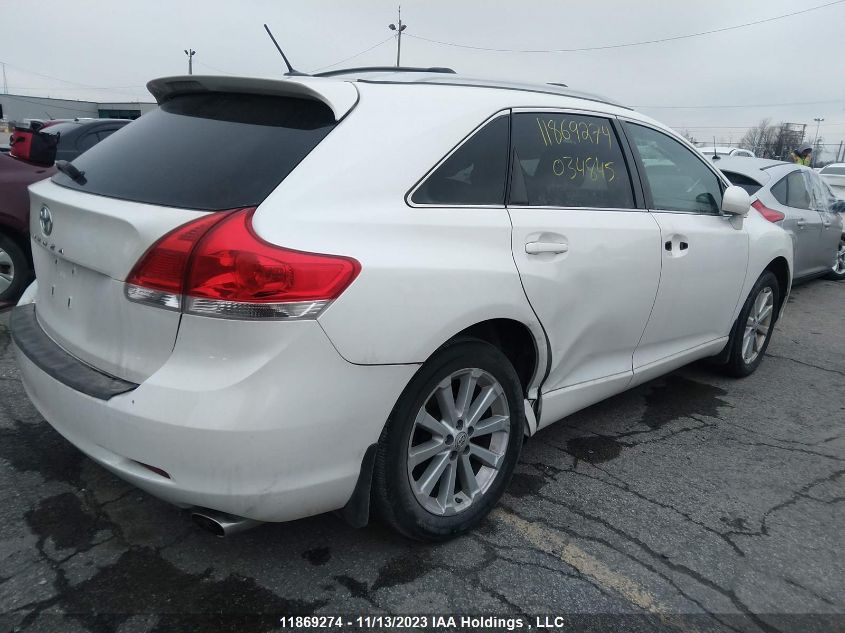 2010 Toyota Venza VIN: 4T3ZA3BB0AU034845 Lot: 11869274X