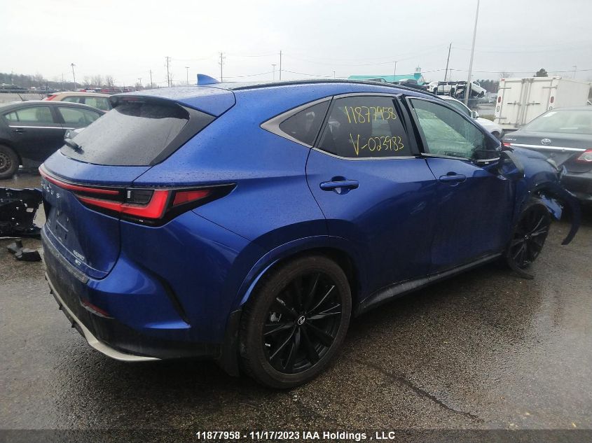 2023 Lexus Nx 350 VIN: 2T2KGCEZ2PC023983 Lot: 11877958