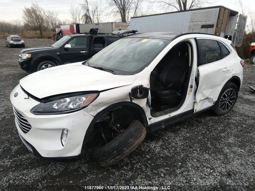 2022 Ford Escape Titanium Plug-In Hybrid VIN: 1FMCU0LZ4NUA57499 Lot: 11877960