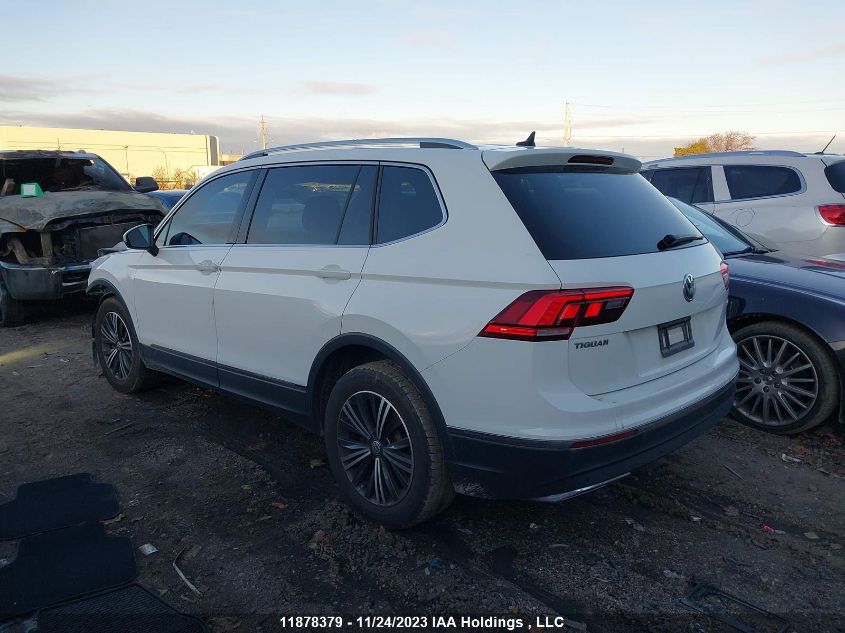 2020 Volkswagen Tiguan Highline VIN: 3VV4B7AX5LM107340 Lot: 11878379