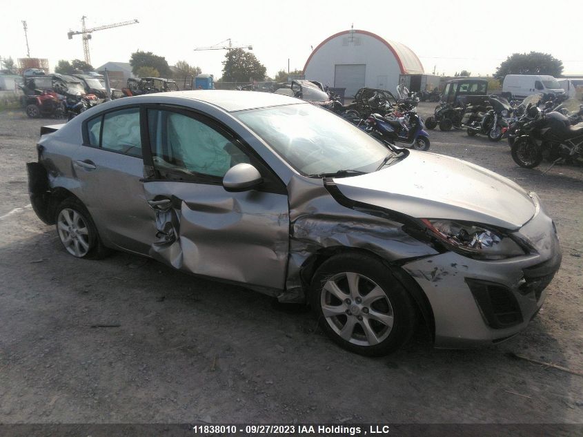 2010 Mazda Mazda3 Gx/Gs VIN: JM1BL1SFXA1304679 Lot: 11838010X