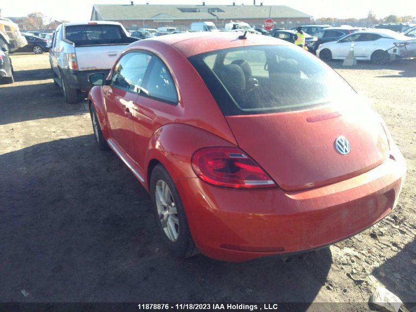 2016 Volkswagen Beetle VIN: 3VWJ07AT8GM619424 Lot: 11878876