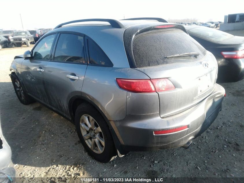 2006 Infiniti Fx35 VIN: JNRAS08W36X206419 Lot: 11860181X