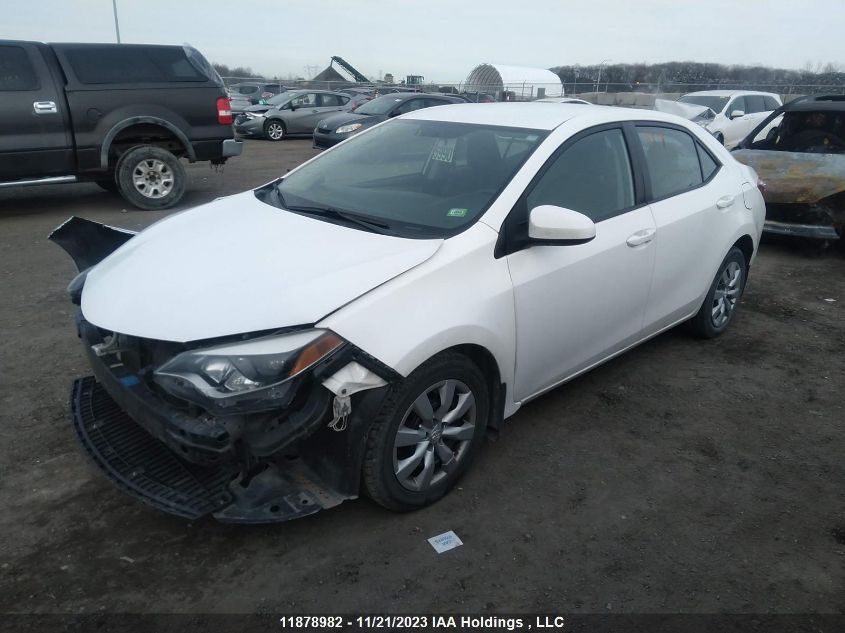 2015 Toyota Corolla Ce/Le/S VIN: 2T1BURHE8FC455288 Lot: 11878982