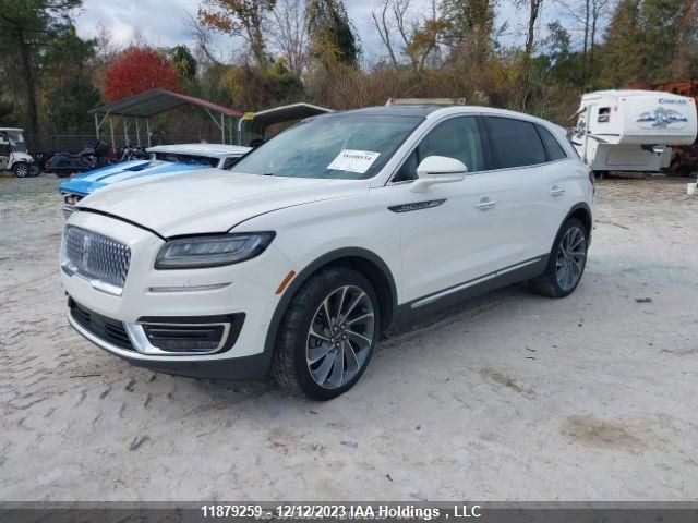 2020 Lincoln Nautilus Reserve VIN: 2LMPJ8K96LBL10999 Lot: 11879259