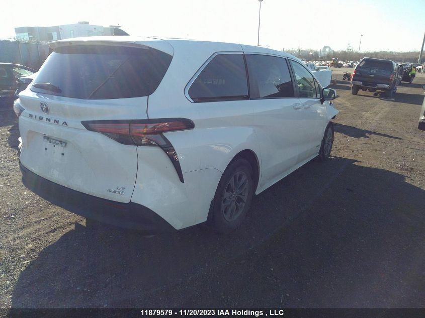 2021 Toyota Sienna Le/Xle/Xse/Limited VIN: 5TDGRKEC5MS003594 Lot: 11879579