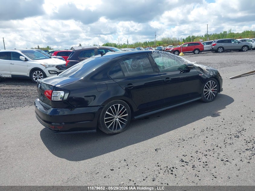 Vin: 3vw5s7aj9gm390827, lot: 2209575, volkswagen jetta sedan gli 20164