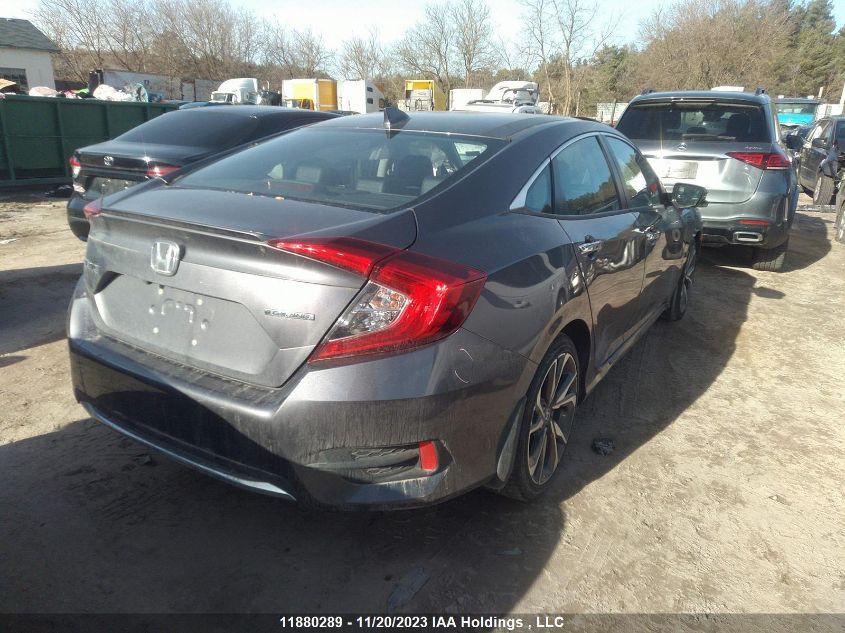 2019 Honda Civic Sedan Touring VIN: 2HGFC1F98KH102062 Lot: 11880289