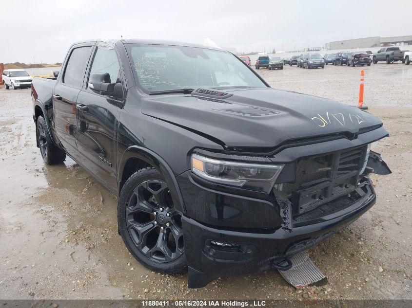 2021 Ram 1500 Limited VIN: 1C6SRFHM2MN696949 Lot: 11880411