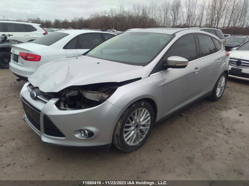 2013 Ford Focus Titanium VIN: 1FADP3N22DL286775 Lot: 11880416