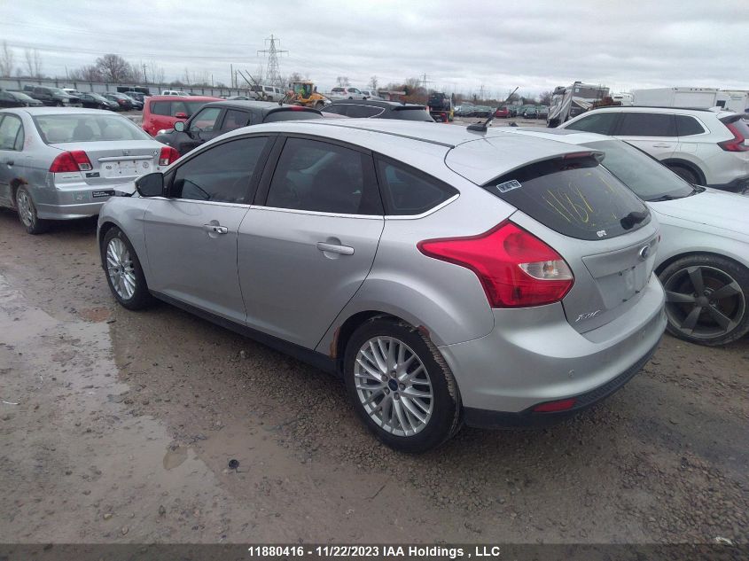 2013 Ford Focus Titanium VIN: 1FADP3N22DL286775 Lot: 11880416