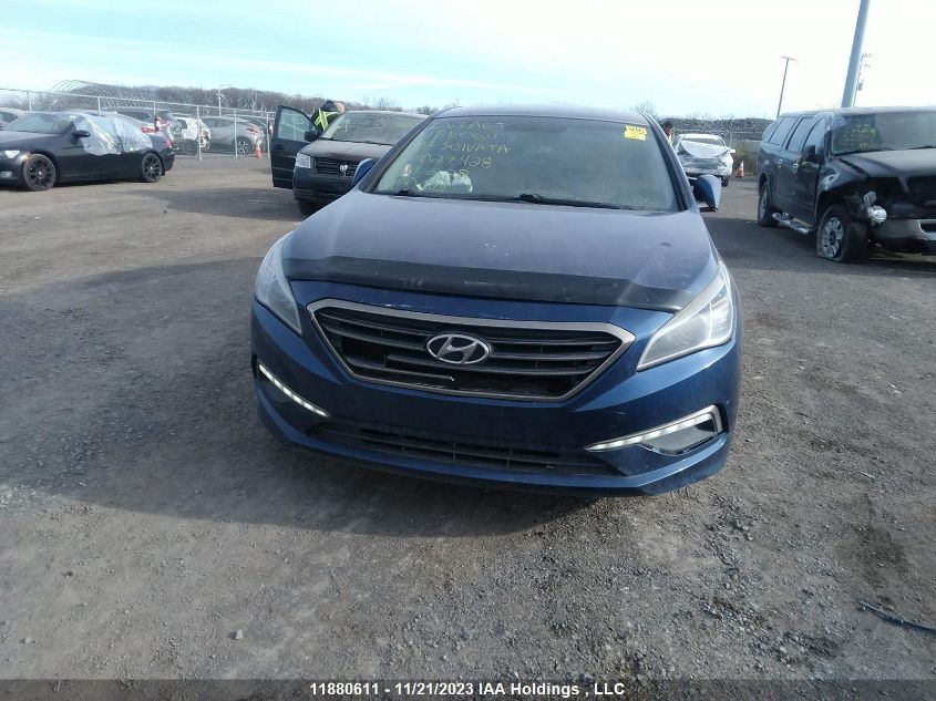 2015 Hyundai Sonata VIN: 5NPE24AF9FH027428 Lot: 11880611