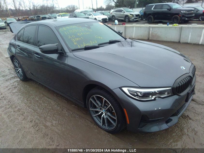 2020 BMW 3 Series 330I xDrive VIN: 3MW5R7J02L8B04113 Lot: 11880746