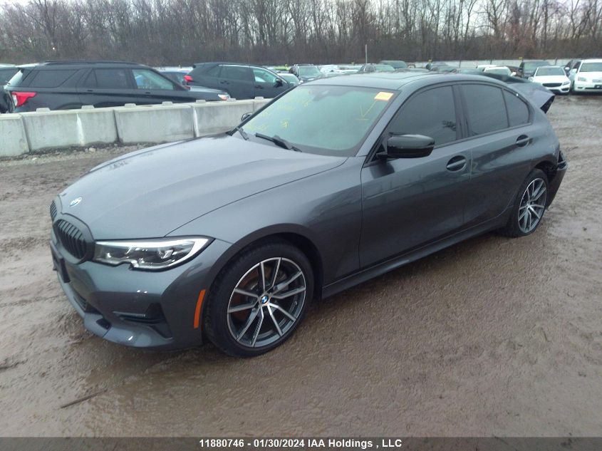 2020 BMW 3 Series 330I xDrive VIN: 3MW5R7J02L8B04113 Lot: 11880746