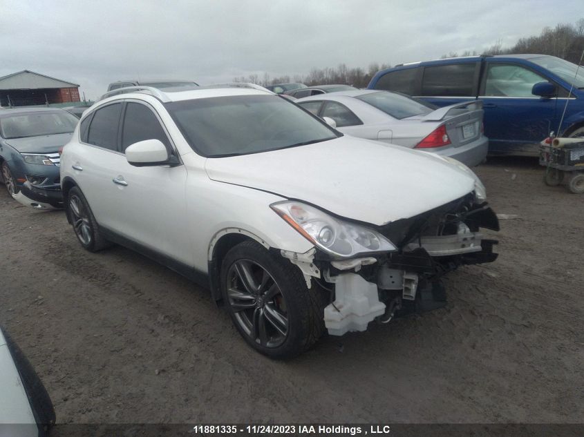 2011 Infiniti Ex35 Journey VIN: JN1AJ0HRXBM853167 Lot: 11881335