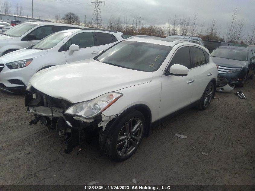 2011 Infiniti Ex35 Journey VIN: JN1AJ0HRXBM853167 Lot: 11881335