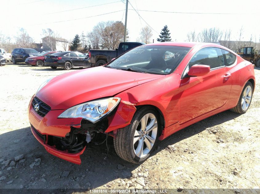 2010 Hyundai Genesis 2.0T Premium VIN: KMHHT6KD0AU018534 Lot: 11881510