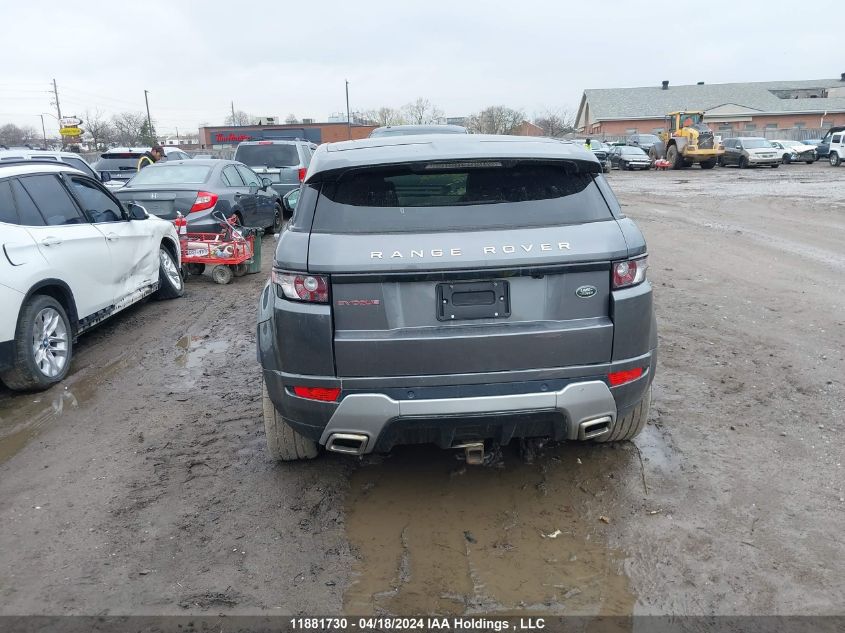 2015 Land Rover Range Rover Evoque Dynamic Premium VIN: SALVT2BG6FH076845 Lot: 11881730