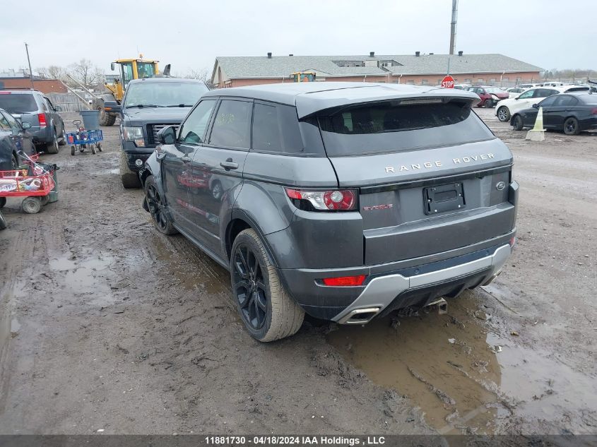 2015 Land Rover Range Rover Evoque Dynamic Premium VIN: SALVT2BG6FH076845 Lot: 11881730