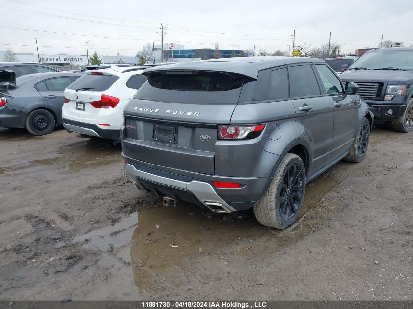 2015 Land Rover Range Rover Evoque Dynamic Premium VIN: SALVT2BG6FH076845 Lot: 11881730