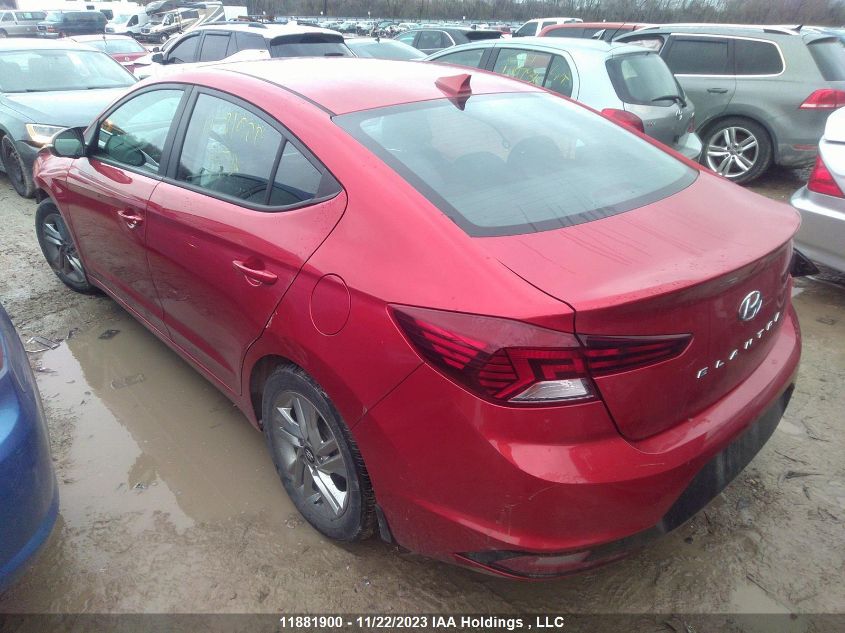 2019 Hyundai Elantra Preferred VIN: KMHD84LF3KU857308 Lot: 11881900