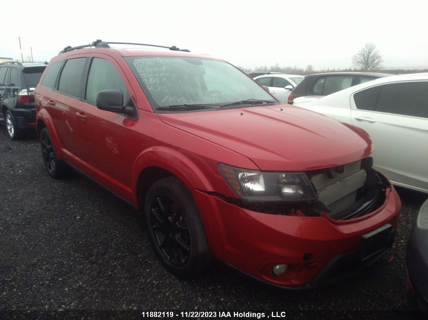 2016 Dodge Journey Sxt VIN: 3C4PDCCG6GT201881 Lot: 11882119