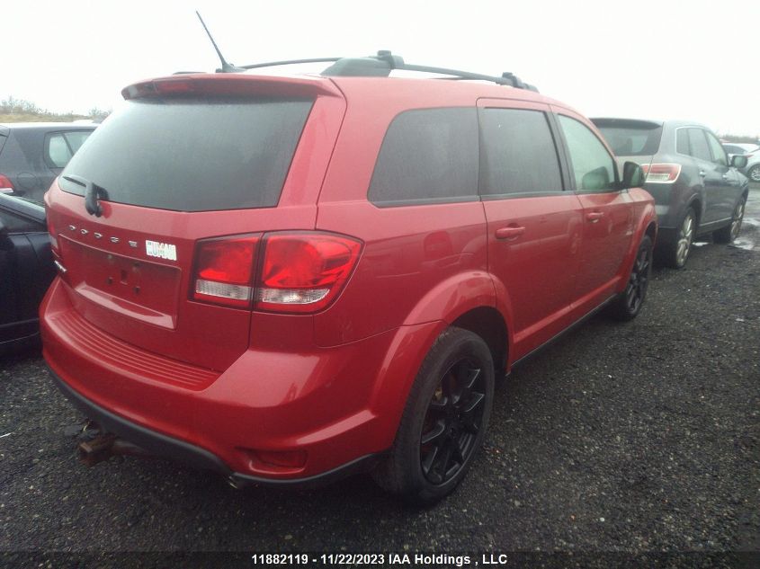 2016 Dodge Journey Sxt VIN: 3C4PDCCG6GT201881 Lot: 11882119