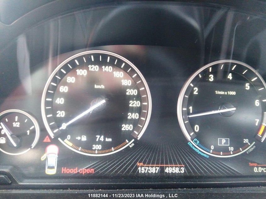 2013 BMW 7 Series 750I xDrive VIN: WBAYB6C53DD223992 Lot: 11882144