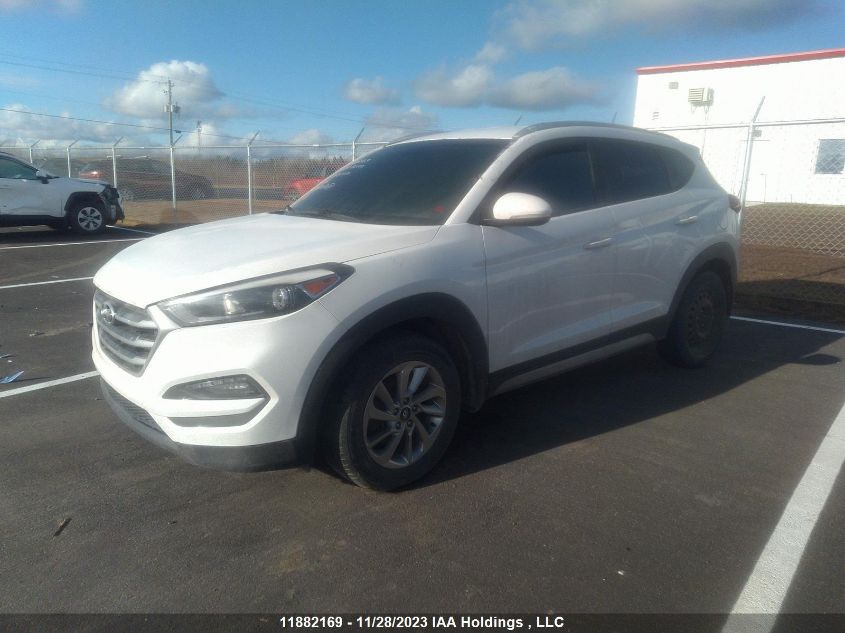 2017 Hyundai Tucson Limited/Sport And Eco/Se VIN: KM8J3CA48HU357750 Lot: 11882169