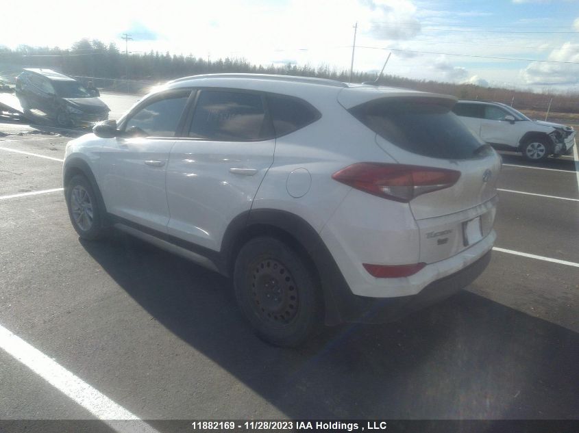 2017 Hyundai Tucson Limited/Sport And Eco/Se VIN: KM8J3CA48HU357750 Lot: 11882169