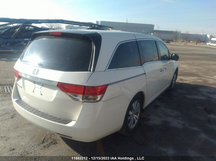 2015 Honda Odyssey Ex VIN: 5FNRL5H40FB510524 Lot: 11882212