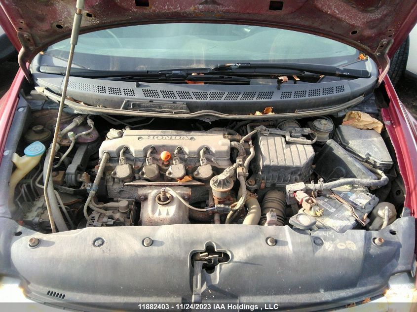 2007 Honda Civic Sdn Dx-G VIN: 2HGFA16397H006773 Lot: 11882403