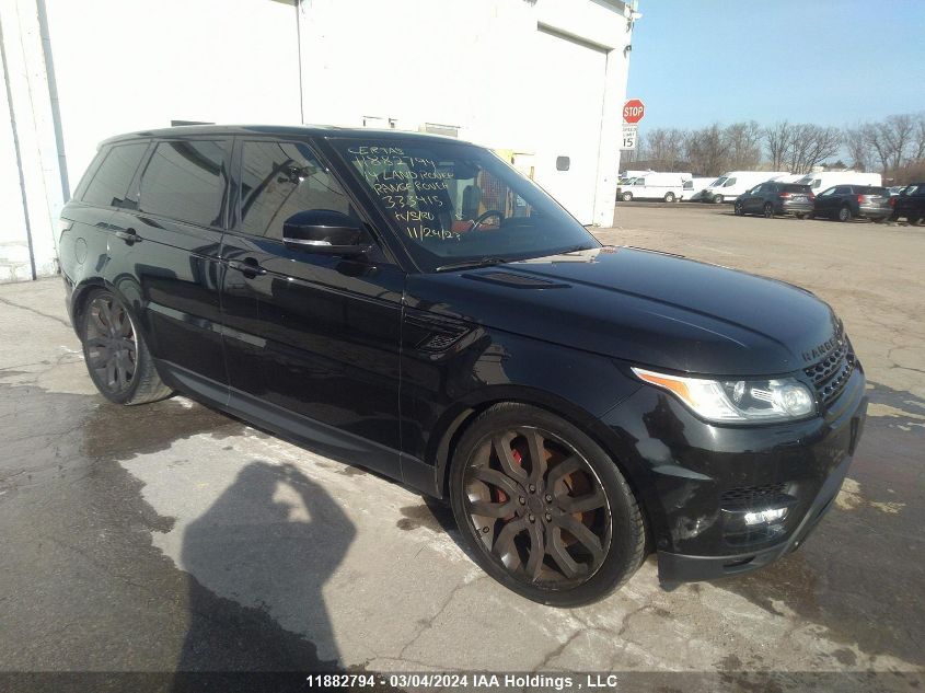 2014 Land Rover Range Rover Sport Sc VIN: SALWR2EF0EA333415 Lot: 49601304