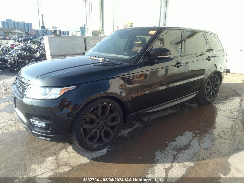 2014 Land Rover Range Rover Sport Sc VIN: SALWR2EF0EA333415 Lot: 49601304