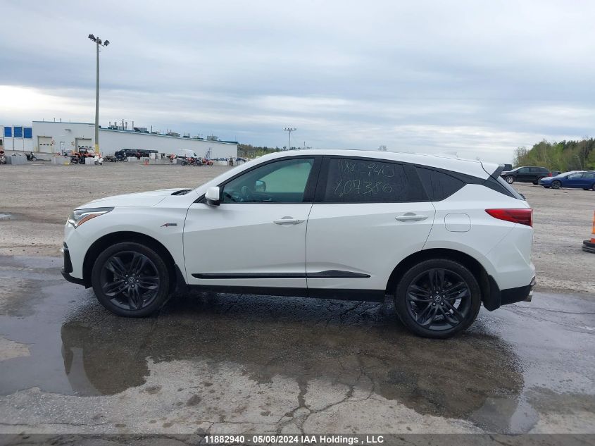 2021 Acura Rdx A-Spec VIN: 5J8TC2H67ML807386 Lot: 11882940