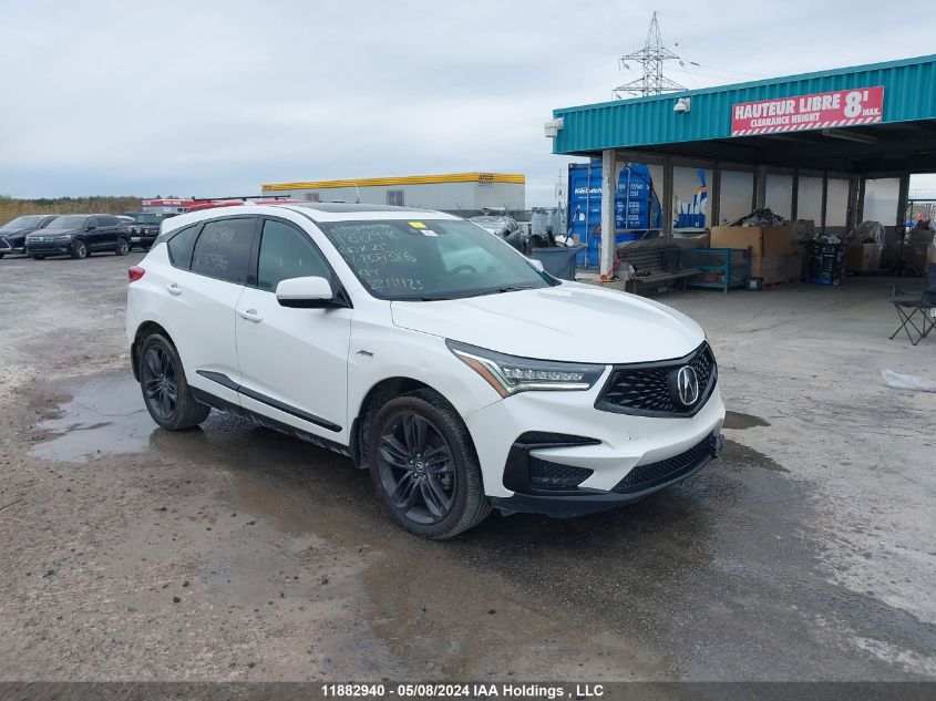 2021 Acura Rdx A-Spec VIN: 5J8TC2H67ML807386 Lot: 11882940