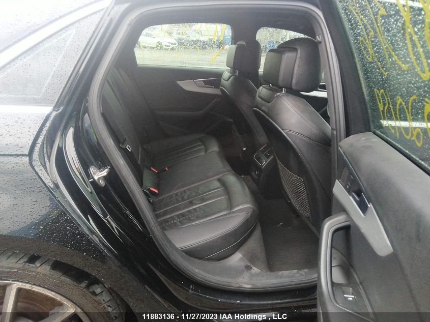 2017 Audi A4 VIN: WAUFNAF44HN020159 Lot: 11883136