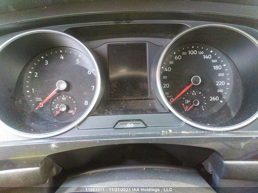 2018 Volkswagen Tiguan Trendline VIN: 3VV0B7AX1JM143523 Lot: 11883511