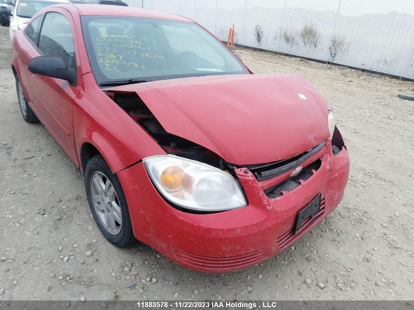 2007 Chevrolet Cobalt Ls VIN: 1G1AJ15F577226999 Lot: 11883578