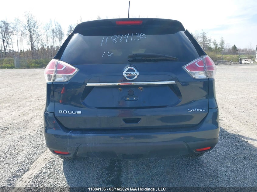 2016 Nissan Rogue VIN: 5N1AT2MV4GC732858 Lot: 11884136