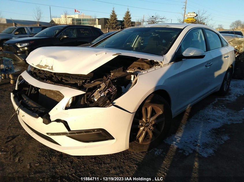 Image 2 of 2017 Hyundai Sonata  salvage vehicle - Lot #11884711 at IAAI